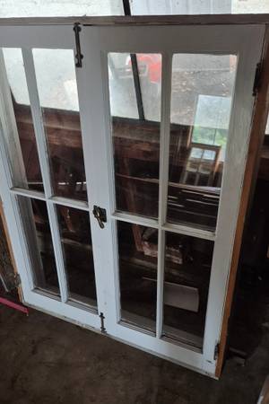 37.5x 48 Gorgeous, double french  window set 1