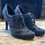 Stuart Weitzman for Neiman Marcus flannel platform bootie size 8 1/2. 2 thumbnail