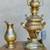Vintage gilt Persian electric samovar tea set with pot, bowl, pitcher 17 thumbnail