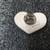 1981 Earthy Endeavors Ceramic Heart Pin MARY ANN 3 thumbnail