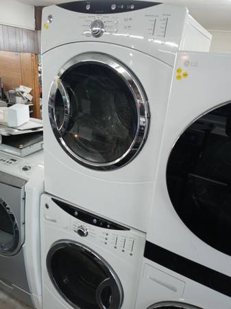 ★GE stackable front load washer and dryer set 1