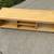 TV Bench on Casters; Move Shelf Up/Down, Right/Left/Center 7 thumbnail