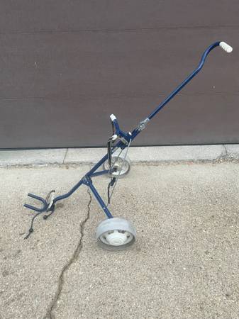 golf bag carrier with wheels 1