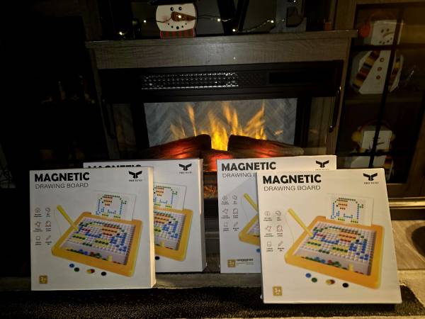 2 Brand New Magnetic Drawing Board No loose pieces STEM Learning BNIB Never Used 1
