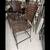 Heavy Wrought Iron Leather Counter Stools 3 thumbnail