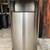 Commercial Trash Receptacle Rubbermaid Stainless Steel Half Round 1 thumbnail