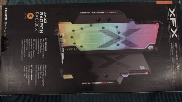 RX 6900XT XFX Speed Zero EKWB - $700 (The Dalles)63471430593667124