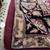 Superb Karastan Burgundy Red Wool + Silk Rug w/Black Border 6'x9' 4 thumbnail