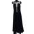 Taylor Dress Long Size 16 woman linen black sand NEW a-line 6 thumbnail