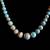 Necklace Malachite Beads Blues Browns 3 thumbnail