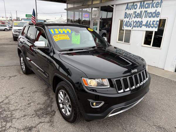 2014 Jeep Grand Cherokee LIMITED 4WD!!!  LOW LOW MILES/Clean Carfax!!! 1