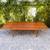Danish Mid Century Modern Teak Draw Leaf Dining Table for 12 1 thumbnail