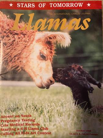 Llama Magazines from 1982 - 1992 1