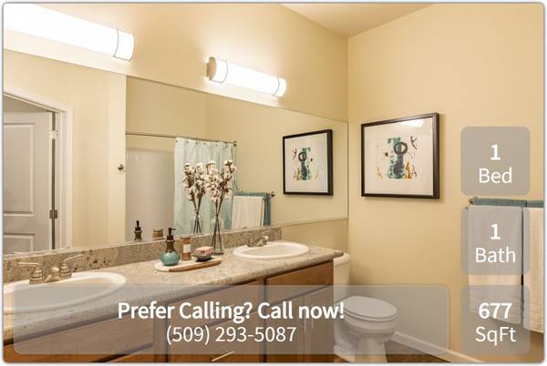 $1,650 / 1br - 677ft2 - Beautiful 1BE 1BA with washer/dryer in unit. Apply before it's gone. (Wenatchee)63851169857153121