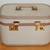 Vintage Train Case Suitcase Cosmetic Carry On Bag Luggage. NO KEY 1 thumbnail