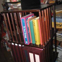 Revolving Bookcase; solid wood; cherry This Sat/Sun only $149.99 1