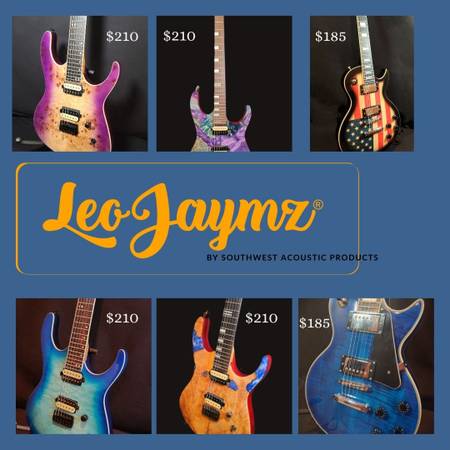 🎸 Leo Jaymz Guitars – Fully Set Up & Intonated – Starting at $185 🎸 1