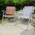 Vintage Aluminum Folding Patio Chairs 1 thumbnail