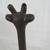 Giraffe Elongated Neck Brutalist Art Cast Iron Sculpture 17 1/2" Tall 7 thumbnail