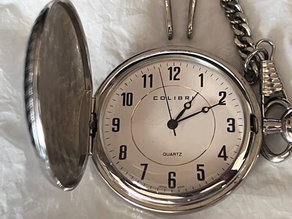 colibre pocket watch  with chain 1