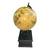 Vintage Style World Globe on Wood Base w/ Drawer 16" Tall Desk Decor 4 thumbnail