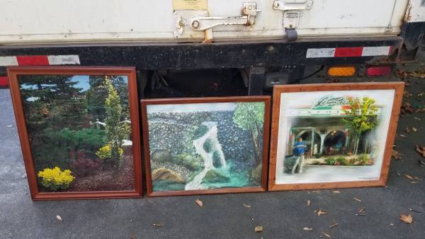 3 Pieces of ESTATE Framed Art Work by Earl Williams 1