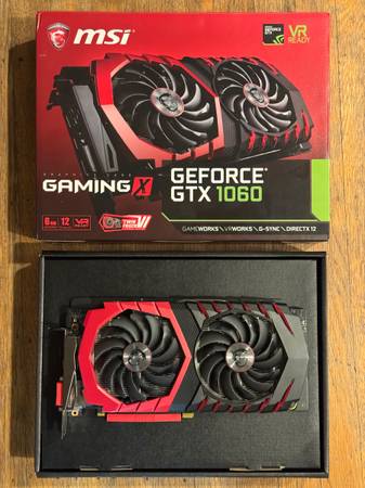 MSI GeForce GTX 1060 GAMING X 6GB 1