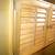 Mid-Century Tall Brown Wood Cabinet with Shelves - Delivered 16 thumbnail