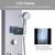 FUZ Contemporary Shower Panel Tower System Stainless Steel 3 thumbnail