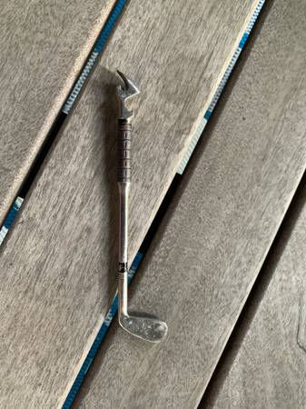 Golf club bottle opener vintage 1