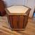 Vintage Hexagon End Table with Marble Top 3 thumbnail