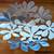 IKEA Stockholm Large Stainless Steel Bowl Floral Leaf 2 thumbnail