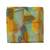 Duvet Cover in Mid Century Colour Blocks Mint/Gold 4 thumbnail