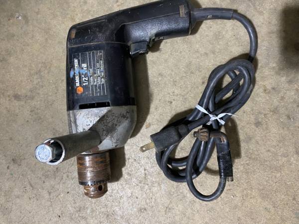 B&D 1/2 INCH CHUCK CORDED DRILL 120V 1