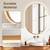 NEW - Oval-Brushed Copper Modern Bathroom/LED Wall Mirror 3 thumbnail