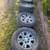 Four (4) Used 17 Inch Aluminum GMC Wheels w/Tires 4 thumbnail