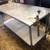 6FT X 30 STAINLESS STEEL TABLE WITH EDLUND CAN OPENER RESTAURANT 1 thumbnail