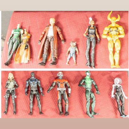 Marvel Action Figure Lot Hasbro Legends Titan Hero Set, Mixed Plastic 6” Super 1