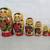 Russian Matryoshka Wooden Nesting Dolls Hand Painted 7 Piece Set 1 thumbnail