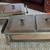 Vtg. Solid Brass & Copper Double Hotel Chafing Stands Rosewood Handles 3 thumbnail