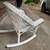 Small Wicker kid sized rocking chair 3 thumbnail