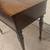 Rare Vintage 1930's Walnut Spinet Writing Desk 12 thumbnail