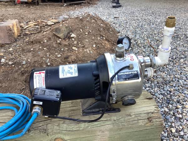 Grundfos 1 H.P. Jet Pump. 1