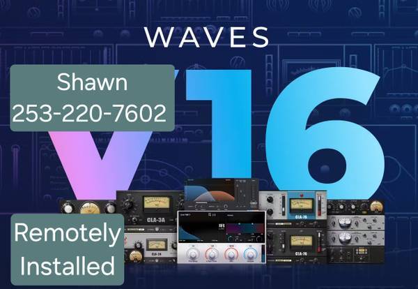 Waves Plugin Bundle Collection v16 (Mac or PC) 1