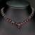 Natural Reddish Orange Mozambique Garnet Necklace Set 1 thumbnail