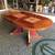 Danish Modern Rosewood-Teak Dining Table with 2 Leaves 9 thumbnail