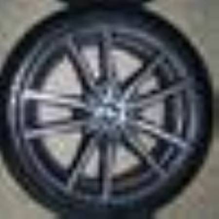 BMW ALUM WHEELS W/BRIDGESTONE FUN FLATS 1
