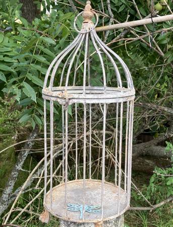 Antique Bird Cage 19 " 1