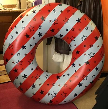 PATRIOTIC POOL RING FLOAT 1