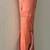 Hand carved walking stick w/ dog head 2 thumbnail